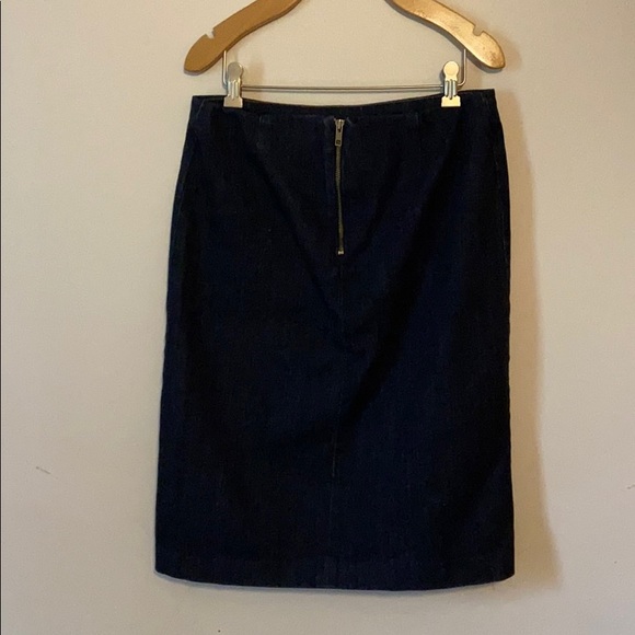 Darkest Denim Pencil Skirt - Picture 3 of 3